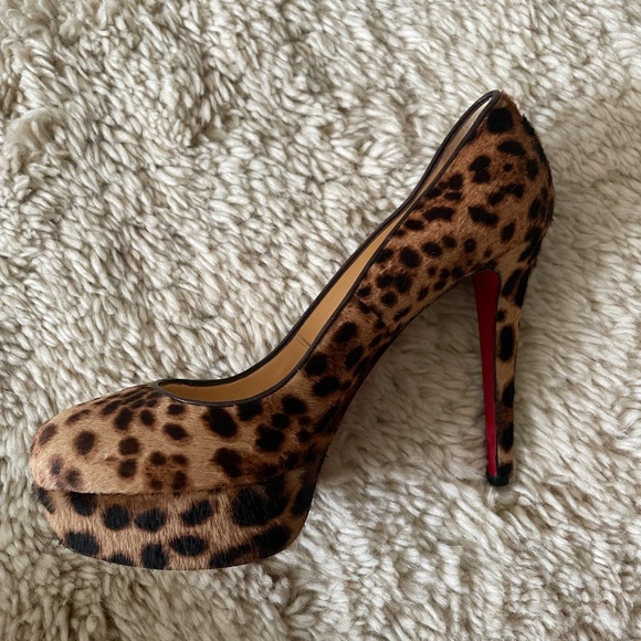 Christian Louboutin Leopard Heels - Picture 9 of 10